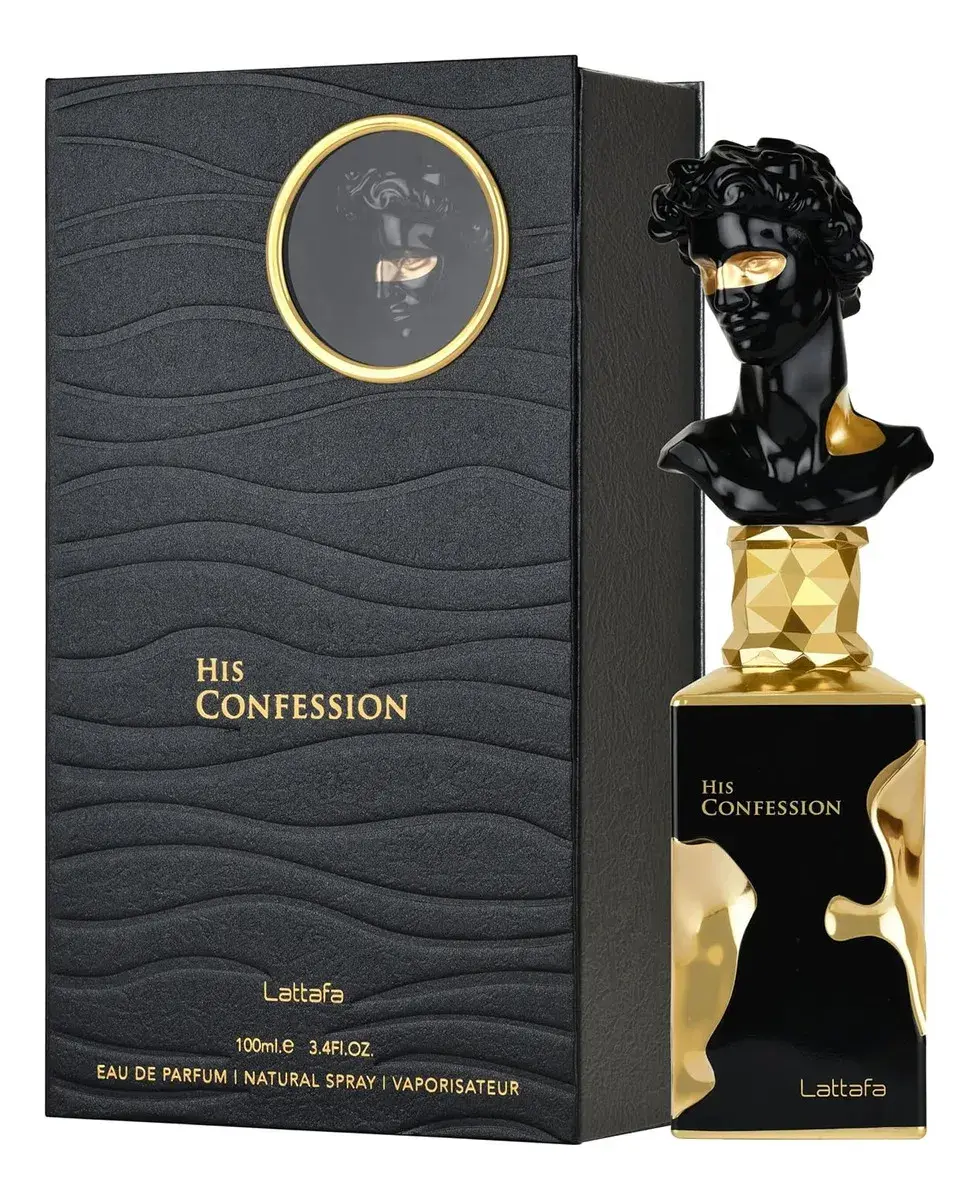 Perfume His Confession Masculino 100ml Lattafa