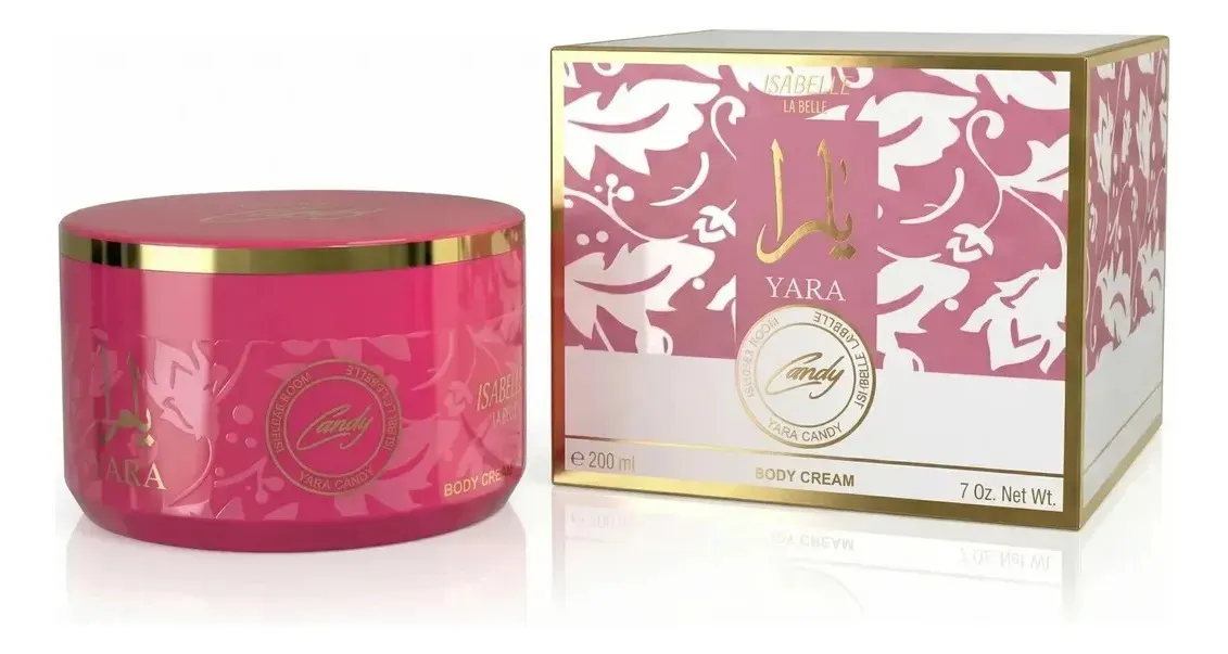 Perfume Body Cream Candy Yara 200g Isabelle