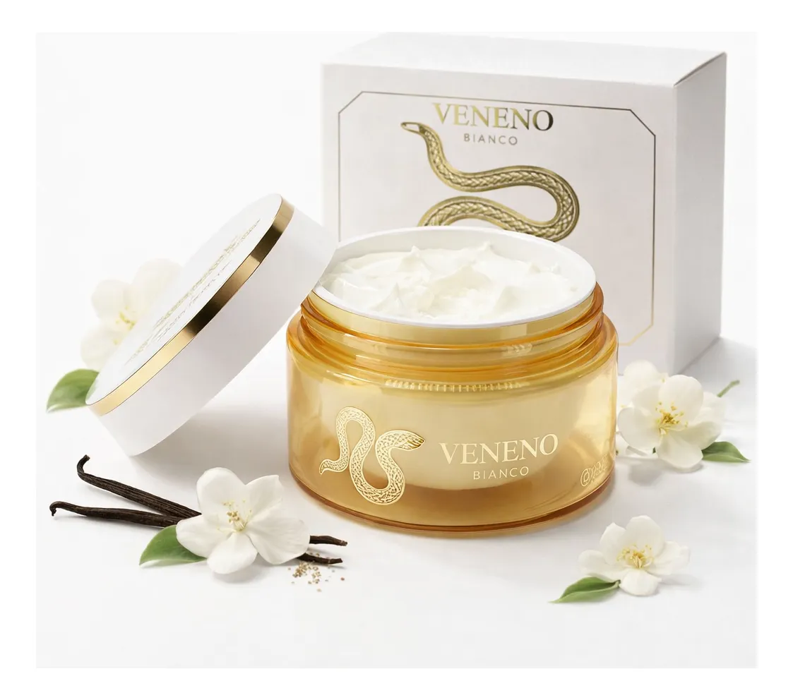 Perfume Body Cream Veneno Bianco 200g Isabelle
